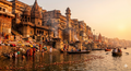 Varanasi Ganges River Digital Art | Historic India Ghats Aesthetic Wallpaper (Digital Download)